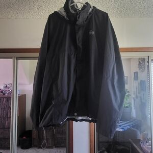 REI Unisex Black Raincoat